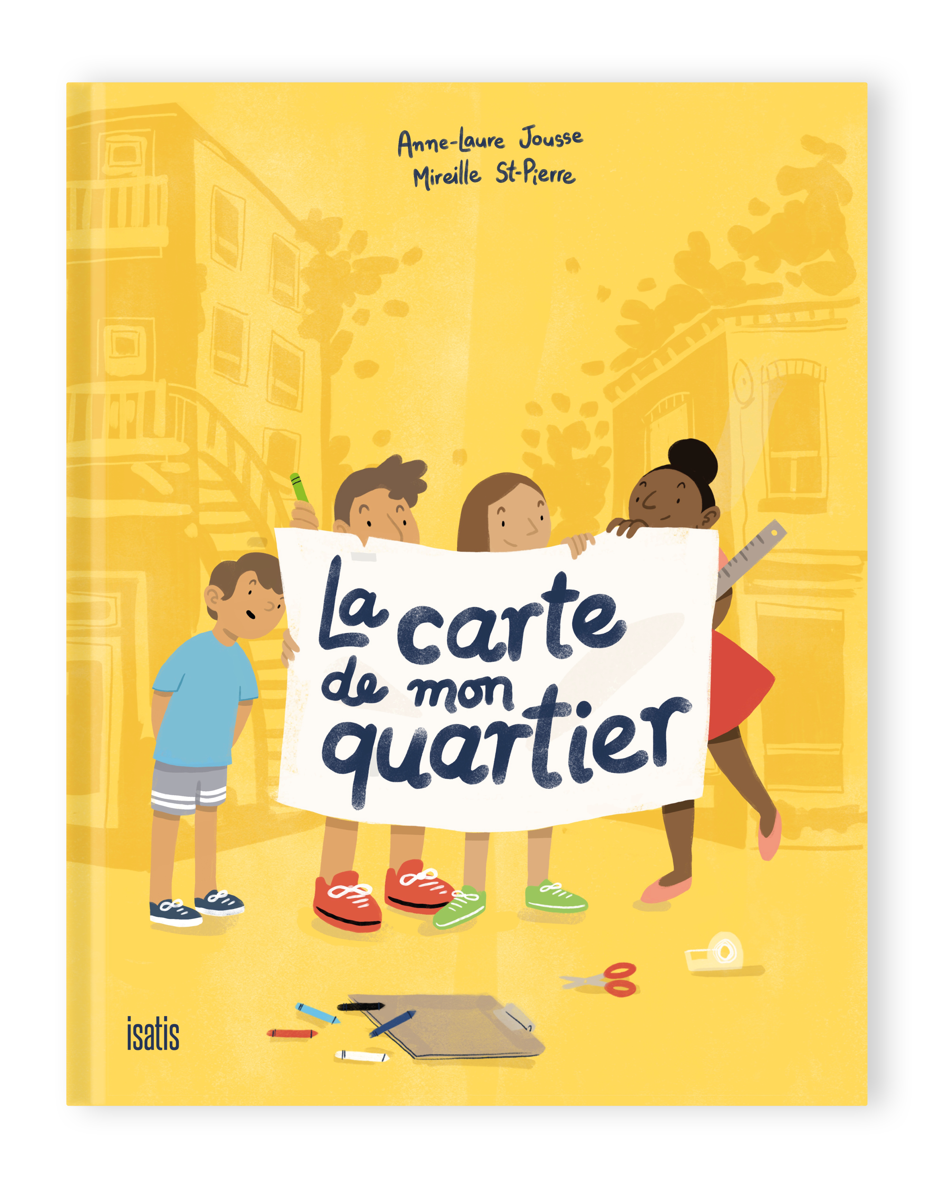 La carte de mon quartier - Éditions de Isatis